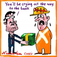 2011-03-05 Coal miners crying carbon tax 400