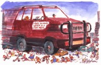 greenhouse Safer in four wheel drive 530