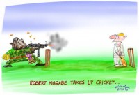 Mugabe takes up cricket Zimbabwe 1m