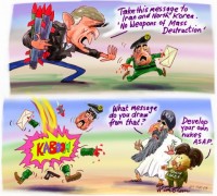 Bush sends message to Iraq Korea Editor 1