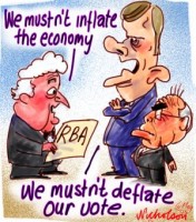 Deflate the vote interest rates 1