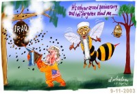 Bin Laden wasps Iraq forget 650wb