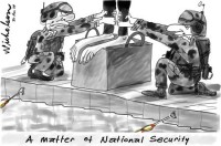 Thorpe oops falls national security 450297