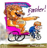 BHP pedals hard China resources 226
