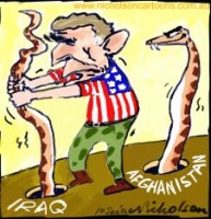 Al-Qa'ida Afghanistan snake Iraq Bush 9226int