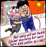 Howard Hu Jintao love in on gas, warming 226