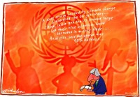 Climate change causes dust storm UN 600
