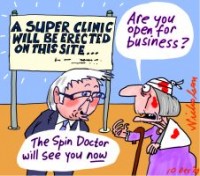 1 of 35 super clinics open Rudd 226