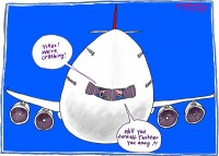 Twitter quick off mark on Qantas mishap 600