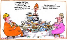 2012-09-14 Mining boom pig-out over next boom Agriculture allergies foreign investment