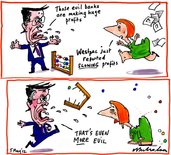 2012-05-05 evil banks get more evil interest rates profits Gillard Swan