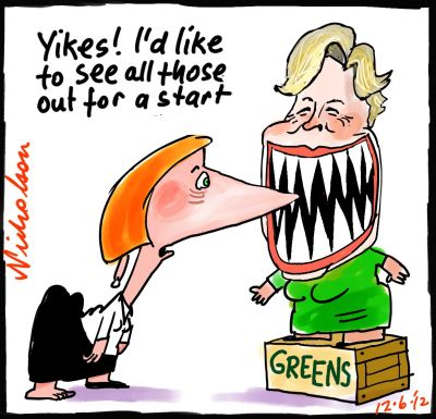 2012-06-13 Greens press Gillard into new free dental scheme