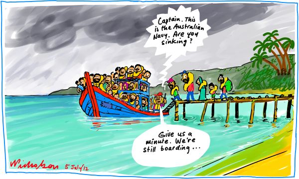2012-07-05 Navy forced into complex role with boat people