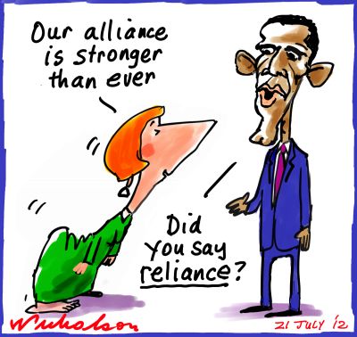 2012-07-21 USA criticises Australia Gillard defence cuts Obama reliance