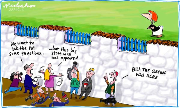 2012-08-23 Gillard stonewalls on Slater and Gordon. Bill the Greek here
