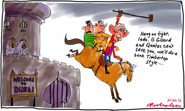 Prince Charles to rescue Dubai two Matthew Joyce cartoon2013-02-26