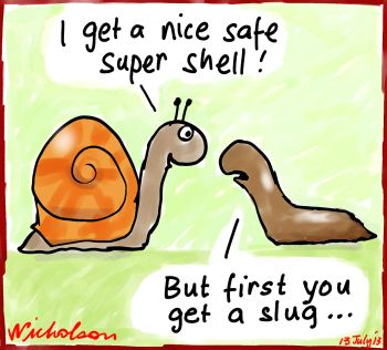 Slug for Stronger Super cartoon 2013-07-13