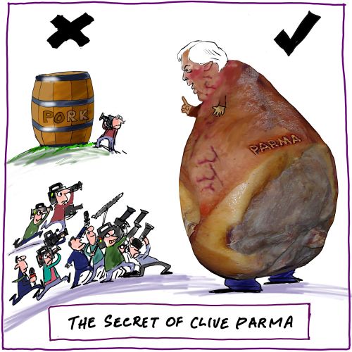 Clive Palmer's secret Media cartoon 2014-06-30